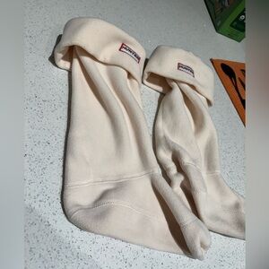Hunter Cream Socks
